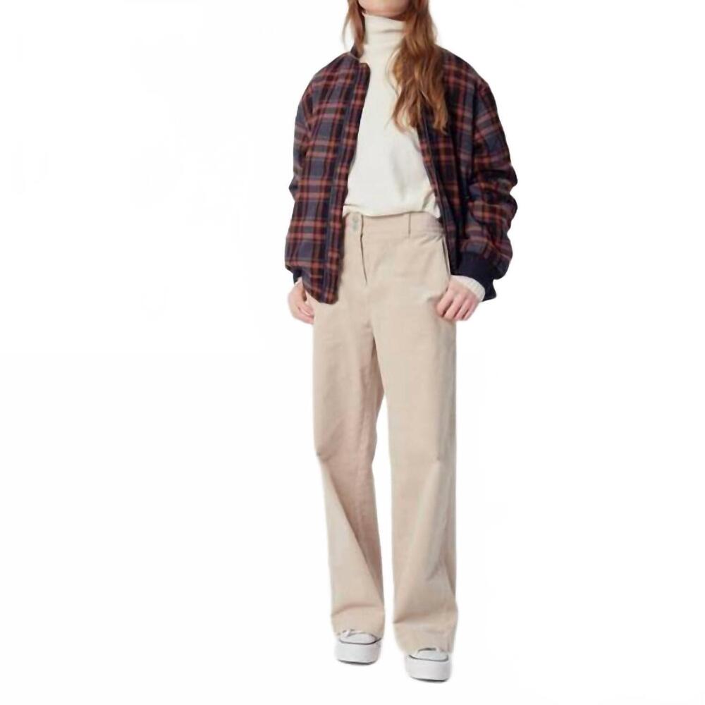 NEW KOMODO tiger trouser - plus in winter white
